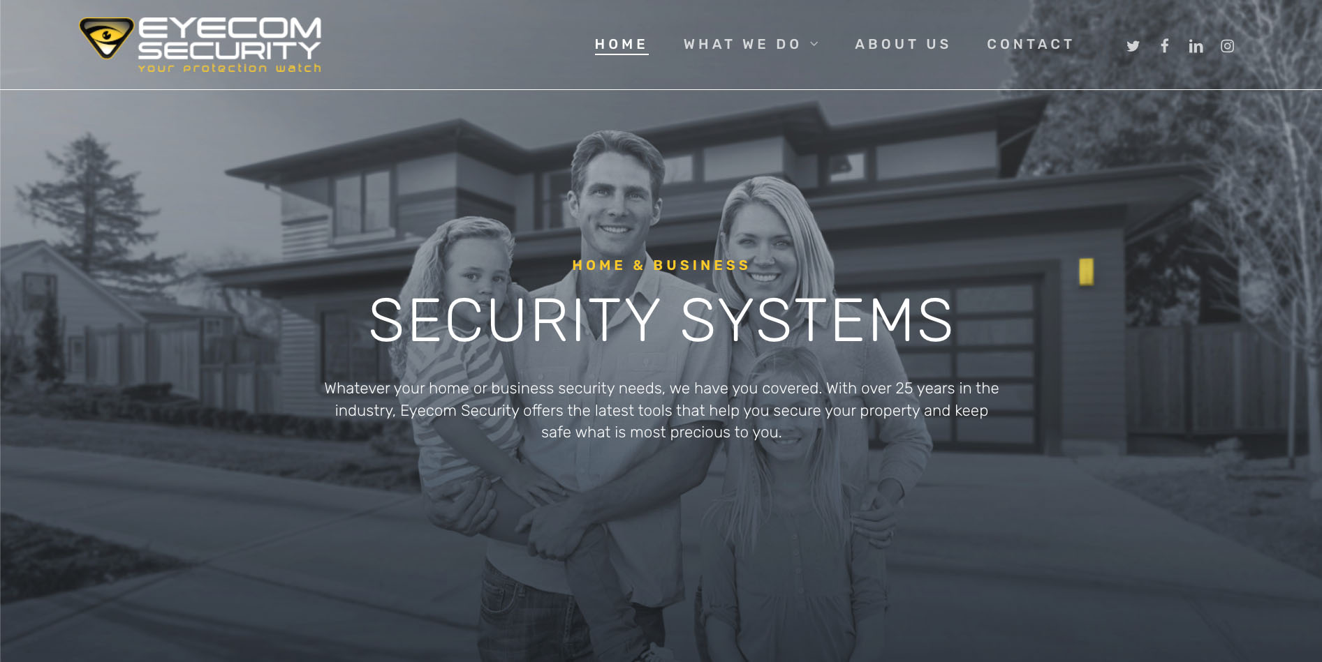 Eyecom Security — Before CRO